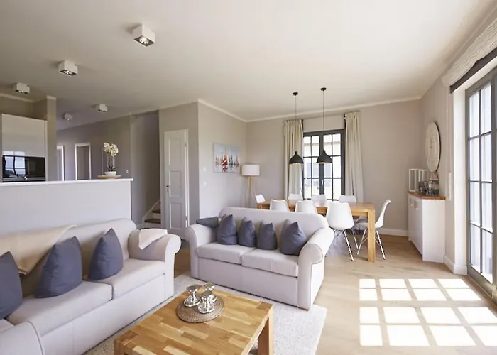 Reetland Am - Luxus Reetdachvilla Mit 3 Schlafzimmern, Sauna Und Kamin E20 * 드란스케