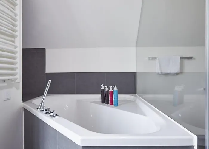 펜션 Reetland Am - Luxus Reetdachvilla Mit 3 Schlafzimmern, Sauna Und Kamin E20 드란스케